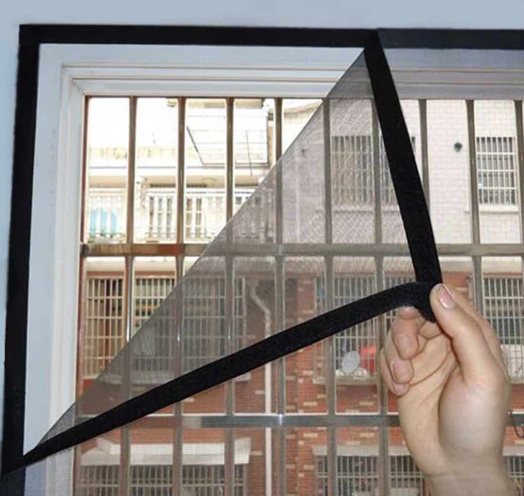 Window Mesh For Cats - Black Frame - 500mm x 500mm | 19in x 19in, image 2